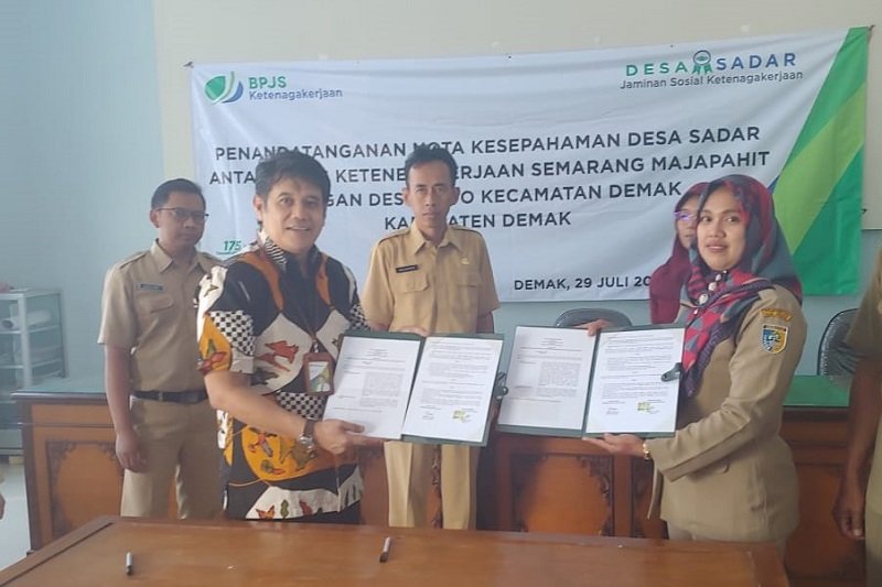 Enam desa di Demak jadi desa sadar jaminan sosial ketenagakerjaan