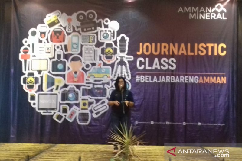 Amman Mineral gelar pelatihan untuk jurnalis di NTB