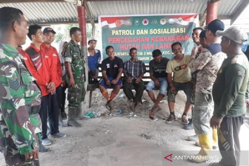 Dandim 0314/Inhil imbau masyarakat hentikan bakar lahan dan hutan