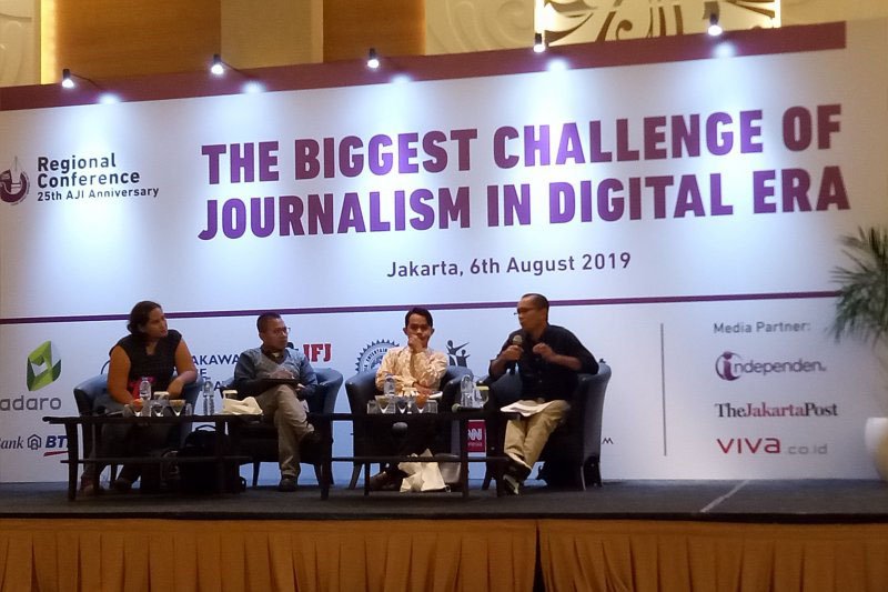 AJI:50 kasus kekerasan terhadap wartawan tiap tahun