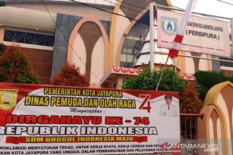 Pemkot Jayapura sosialisasikan logo HUT Ke-74 Kemerdekaan RI