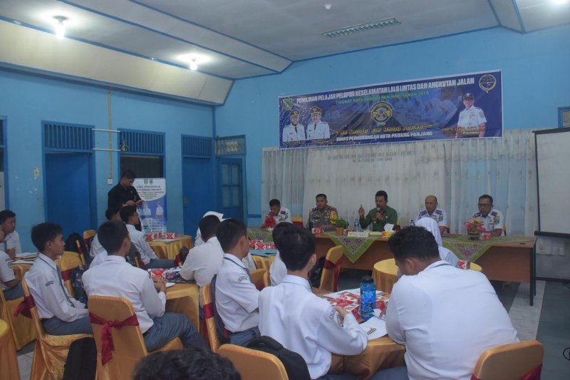 Pemilihan pelajar pelopor keselamatan berlalu lintas Padang Panjang diikuti puluhan siswa