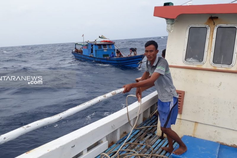 KM Sumber Anugerah berhasil di evakuasi