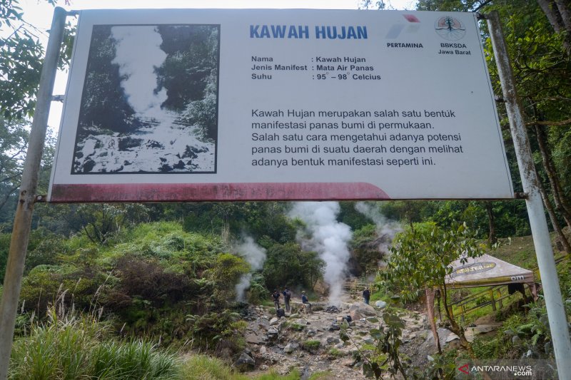 Wisata kawah Kamojang