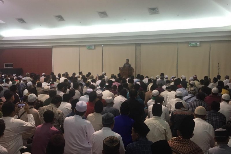 Ratusan warga shalat Idul Adha di KBRI Kuala Lumpur