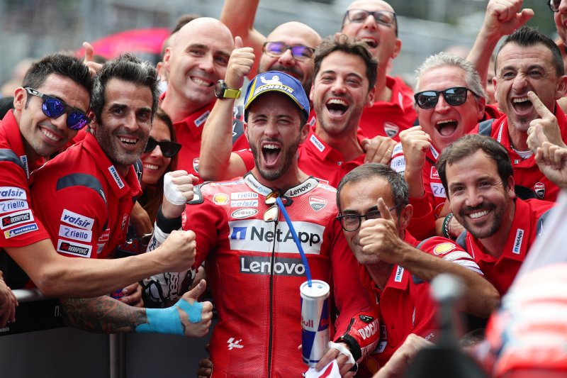 Dovizioso lanjutkan dominasi Ducati pada GP Austria di Spielberg