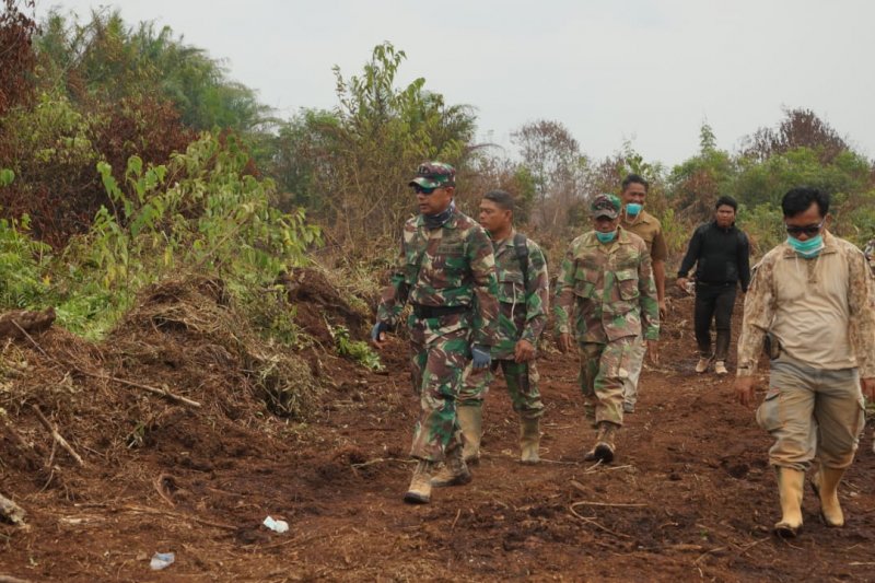 Dandim 0314/Inhil minta Bupati turun langsung ke lokasi Karhutla