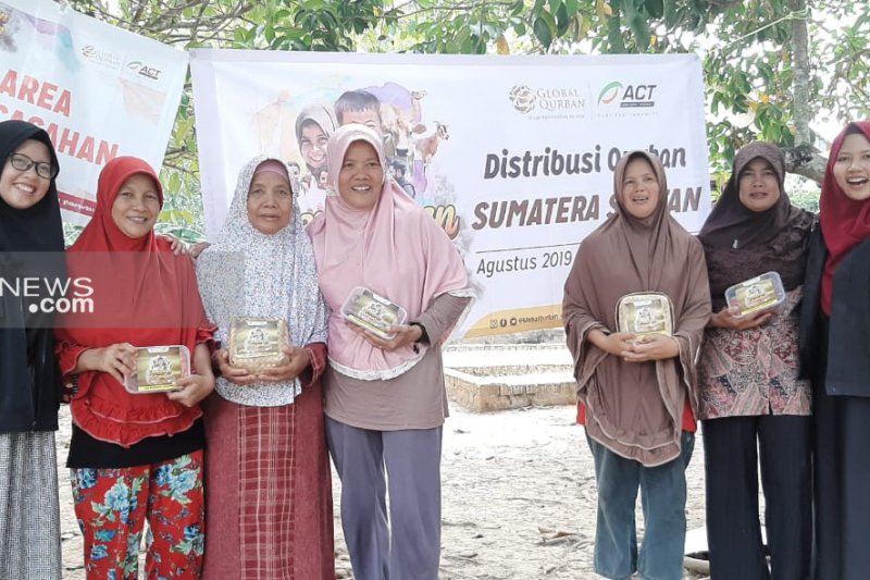 ACT Sumsel distribusikan paket kurban ke lima wilayah pelosok