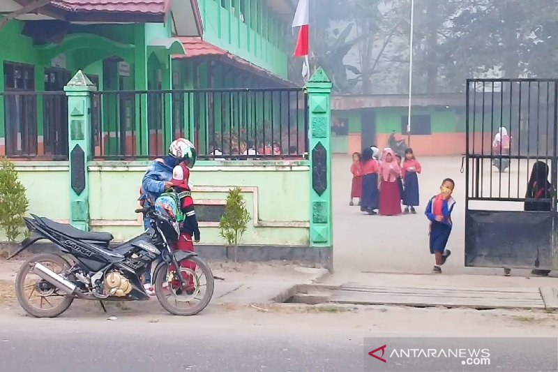 Libur sekolah diperpanjang akibat kabut asap