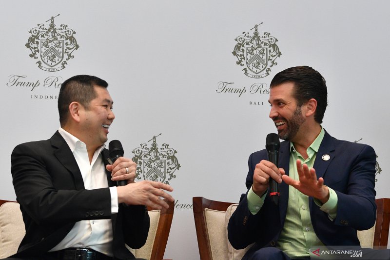 Donald Trump Jr bertemu Chairman MNC Group Hary Tanoe