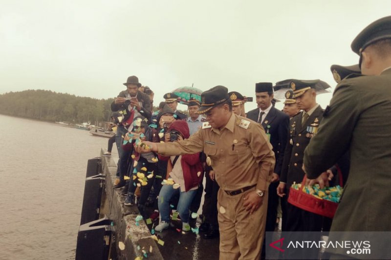 Pemkab Mimika gelar tabur bunga sambut HUT Kemerdekaan RI