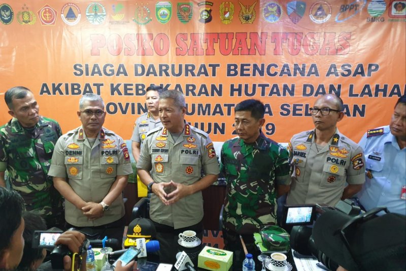 Polri dorong Satgas Karhutla Sumsel fokus desa rawan