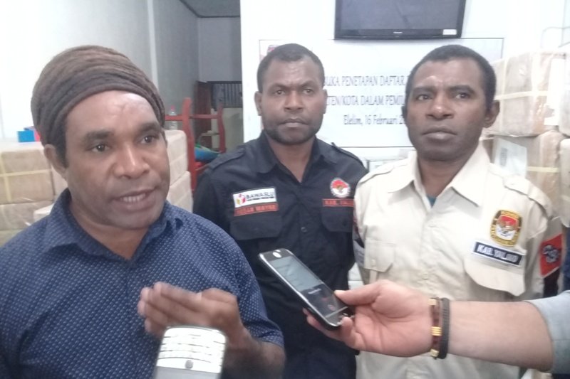 Dua KPU di pegunungan Papua tetapkan anggota DPRD terpilih