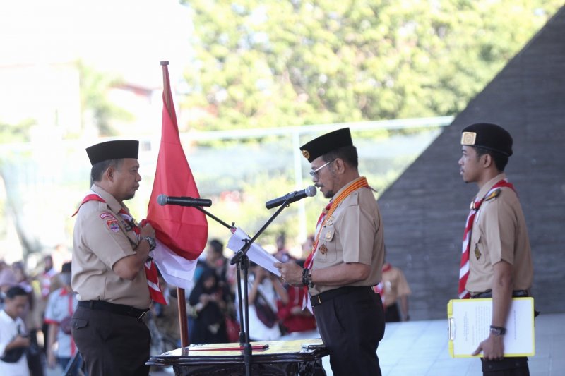 Pj Wali Kota : Pramuka tanamkan jiwa nasionalisme
