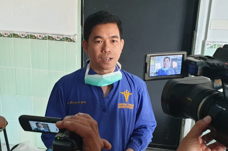 Kedokteran Forensik autopsi warga Rusia teknisi pesawat karhutla