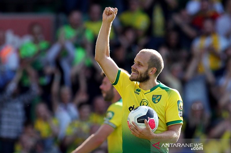 Aston Villa kalah 3-1 di kandang Norwich