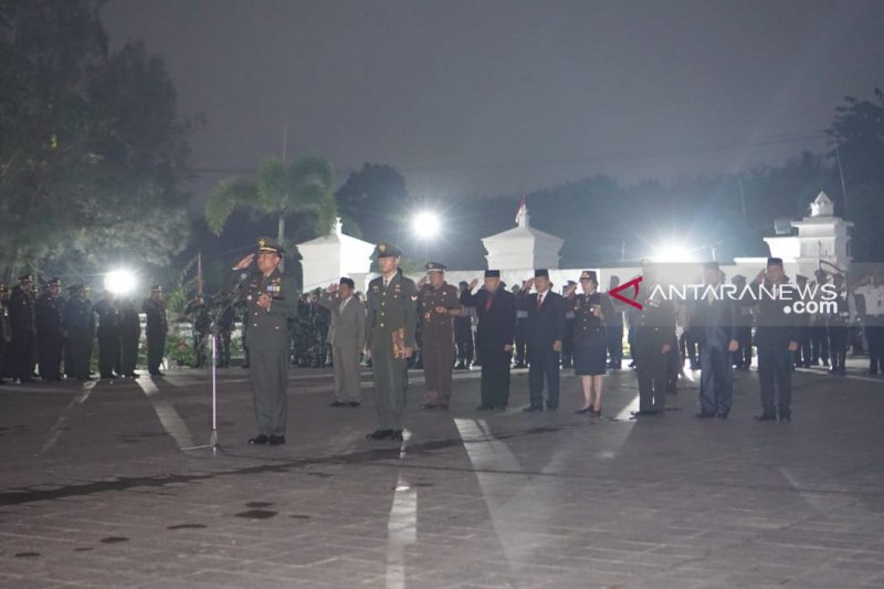 Kodim 0403 OKU gelar upacara kehormatan di Taman Makam Pahlawan