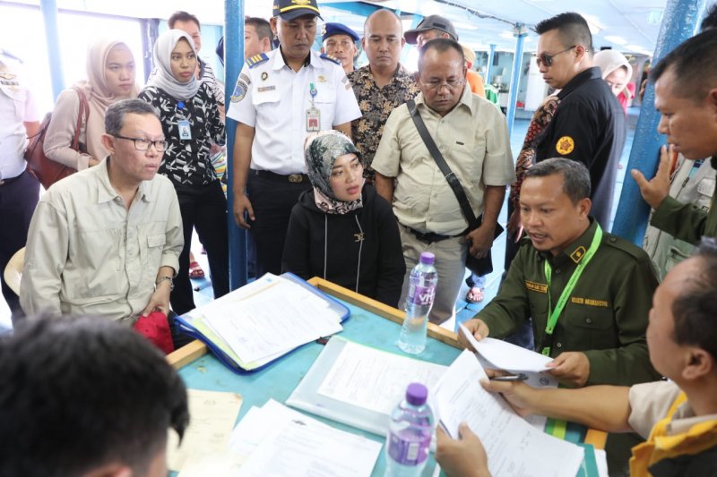 Wagub Lampung sidak kapal asing pengangkut ikan kerapu