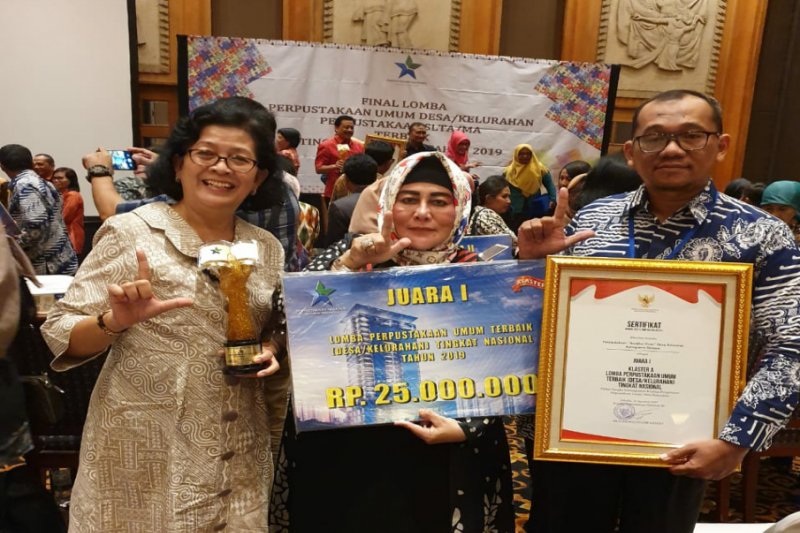 Perpustakaan Desa Balecatur Sleman menjuarai lomba tingkat nasional