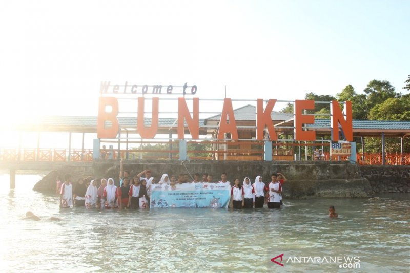 SMN 2019 Kunjungi Taman Laut Bunaken