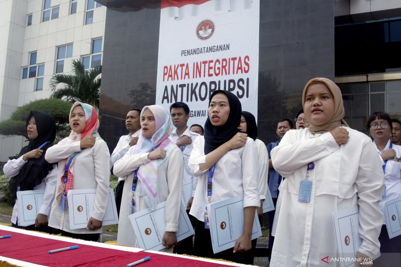 Pakta integritas Anti Korupsi pegawai LPSK