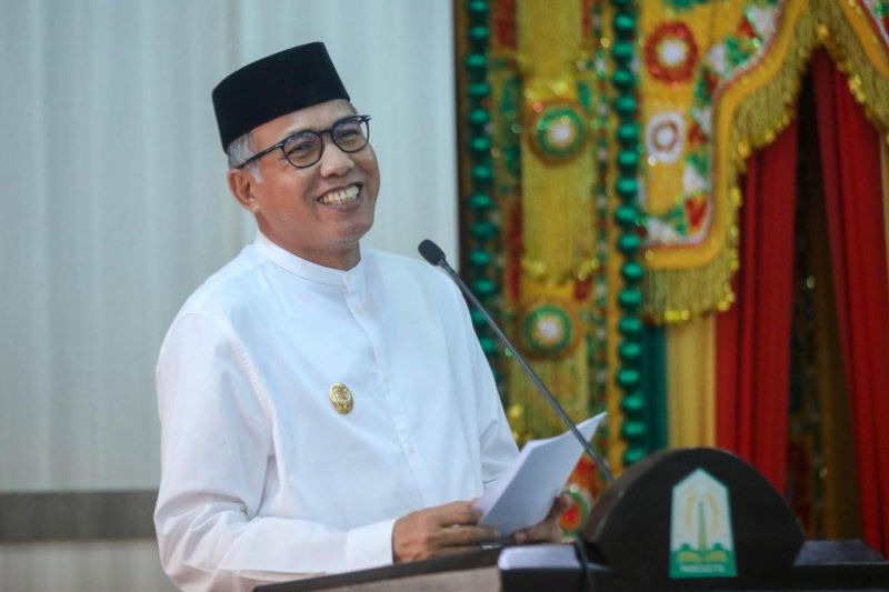Pelaksana Tugas Gubernur Aceh buka Festival Saman di Gayo Lues