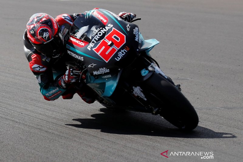Quartararo ungguli Marquez pada sesi latihan Silverstone