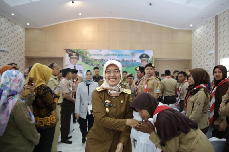 Pramuka diminta lakukan gerakan