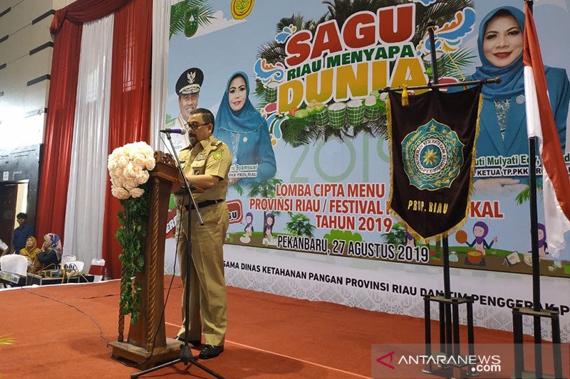Cocok untuk pengganti nasi dan cegah stunting, Wagub Riau ajak masyarakat konsumsi sagu