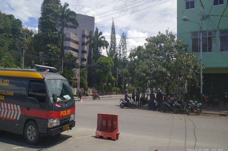 Situasi Jayapura mencekam, aktifitas masyarakat lumpuh