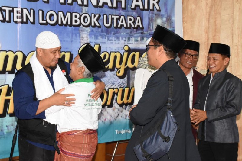 Rombongan Jamaah Haji Lombok Utara Telah Kembali