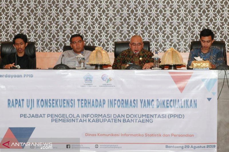 Wabup Bantaeng harap PPID sampaikan informasi berkualitas dan nyata