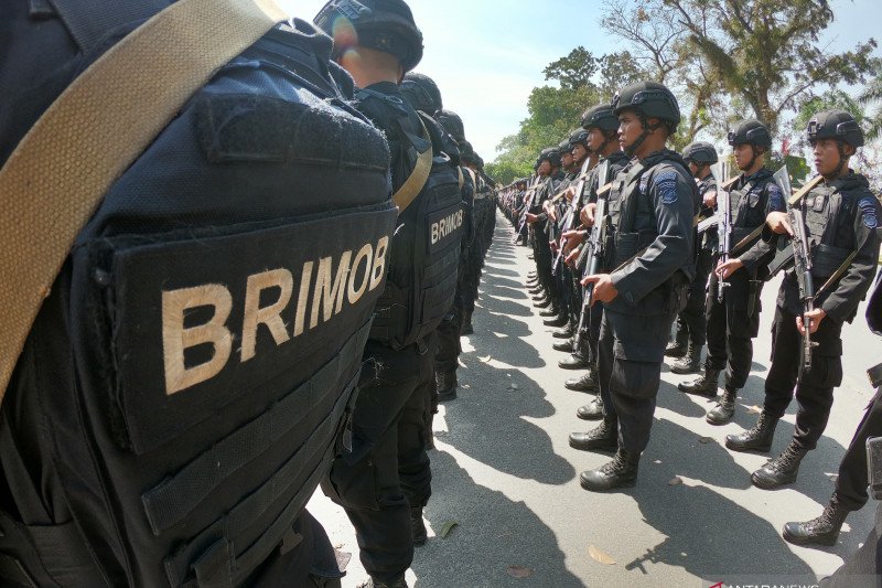 Polda Riau akan kirim ratusan personel Brimob ke Papua