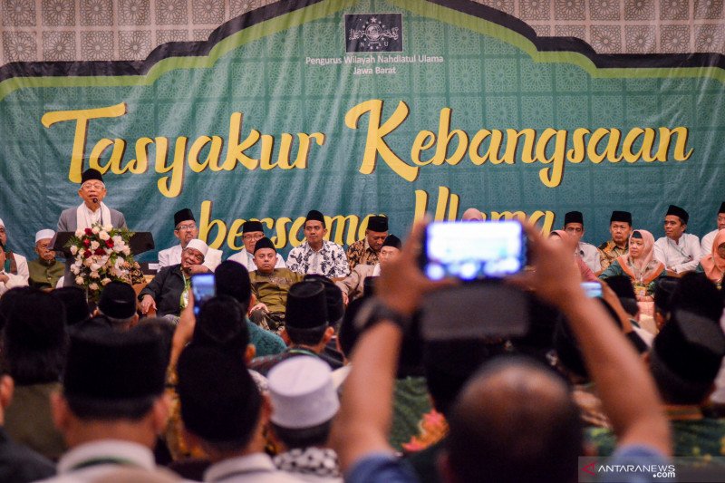 Tasyakuran kebangsaan bersama Ma'ruf Amin