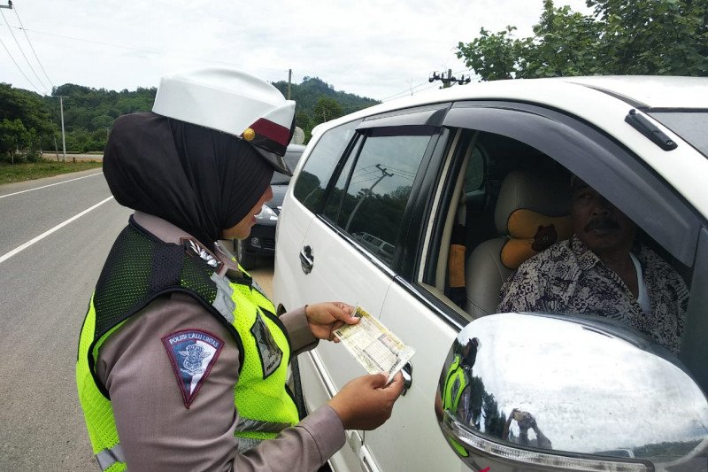 7.446 kendaraan ditilang pada hari ketiga Operasi Patuh Jaya 2019