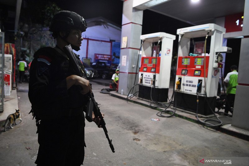 Polda Lampung turunkan 100 personel amankan objek vital