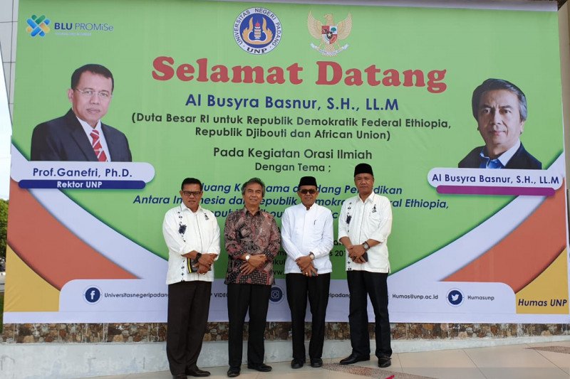 UNP sediakan beasiswa S-2 dan S-3 untuk mahasiswa Ethiopia