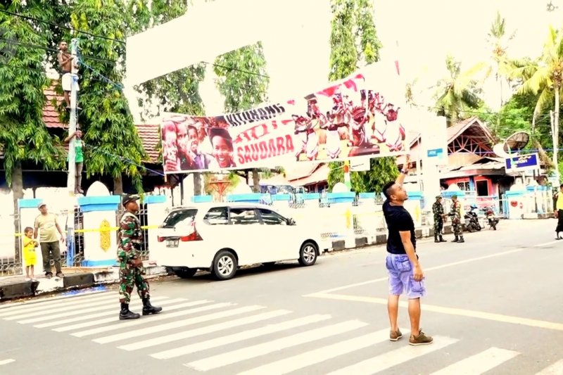 Hari pertama Manokwari mulai kondusif
