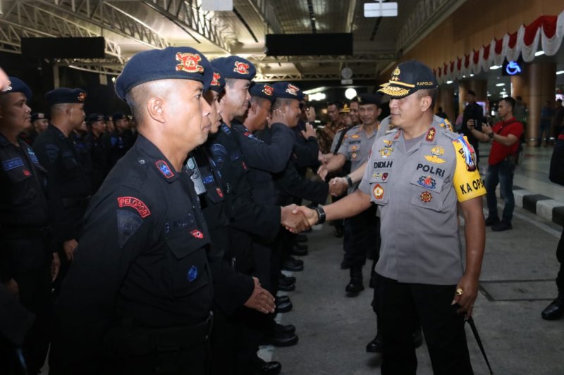 Papua Terkini - Polda Kalbar kirim lagi 180 personel Brimob ke Papua