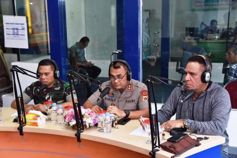 Kapolda Papua mengeluarkan maklumat keamanan dan ketertiban umum