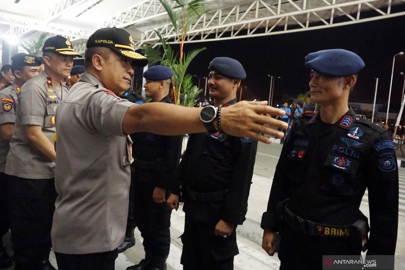 Penambahan personel Brimob Polda Kalbar untuk pengamanan di Papua