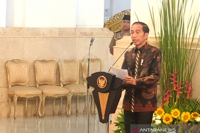 Jokowi kembali tegaskan kabinet baru hak prerogatif Presiden