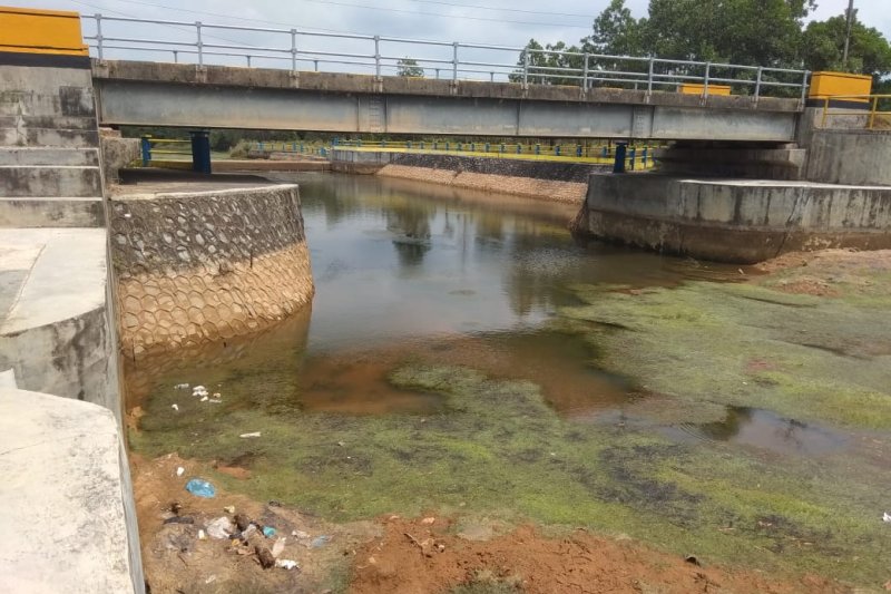 Waduk Gesek Bintan kembali normal usai hujan