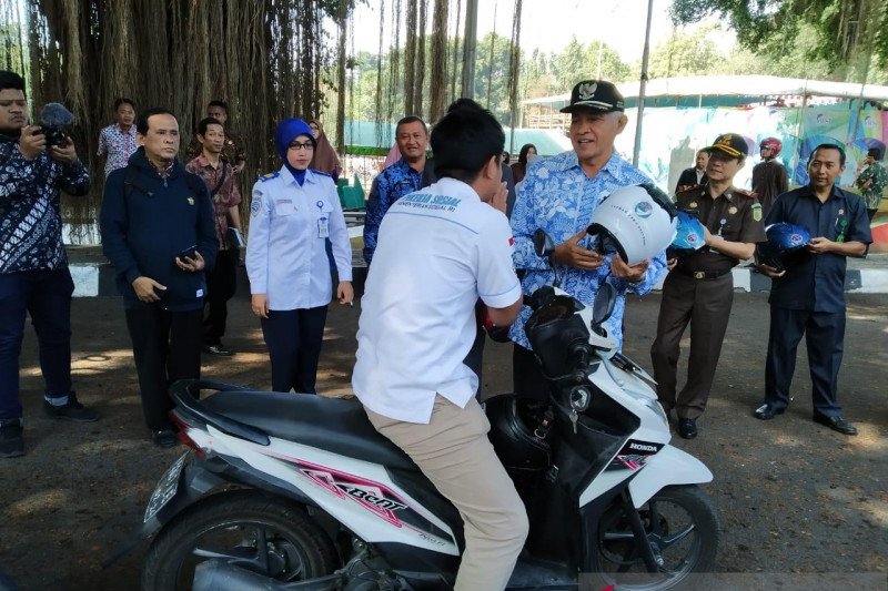 Forkompinda Sleman kampanye keselamatan lalu lintas