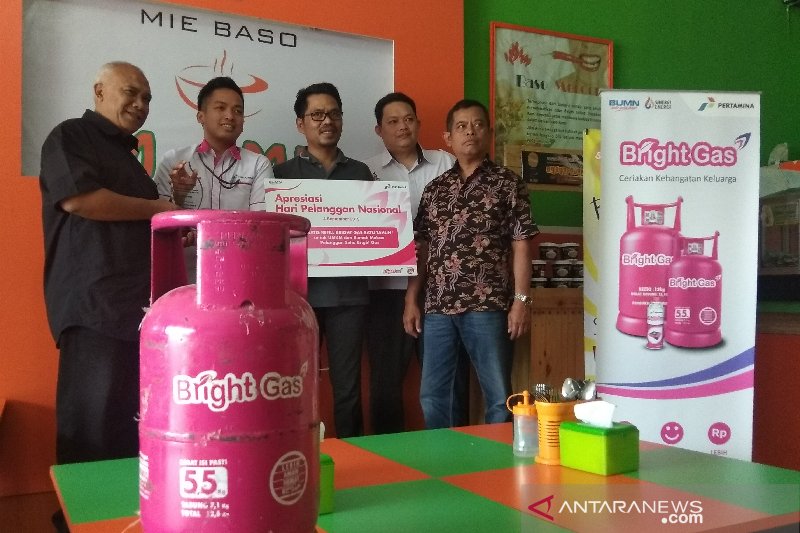 Pertamina beri gas gratis untuk pedagang Mie Bakso Imu di Garut