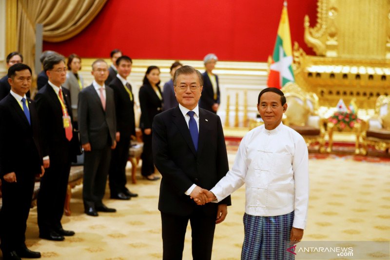 Presiden Moon yakin Indonesia tumbuh dinamis dipimpin Jokowi