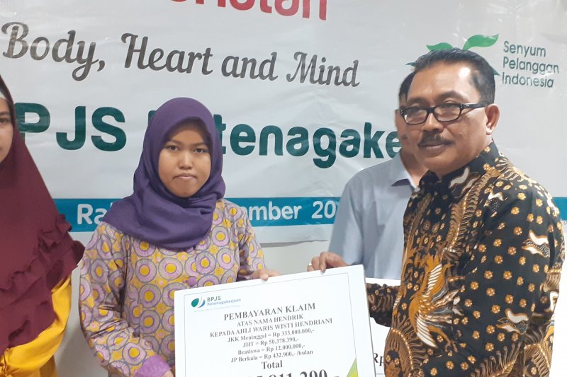 BPJS Ketenagakerjaan bayar klaim Rp4 miliar kepada korban KM Sembilang