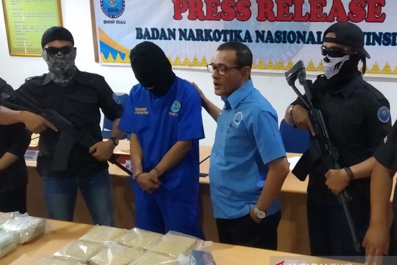 Pengiriman sabu 30 Kg sabu asal Malaysia berhasil digagalkan