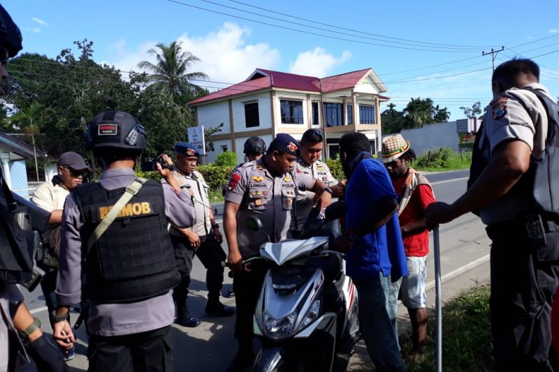 Polisi Manokwari amankan tiga mahasiswa dalam Operasi Patuh 2019