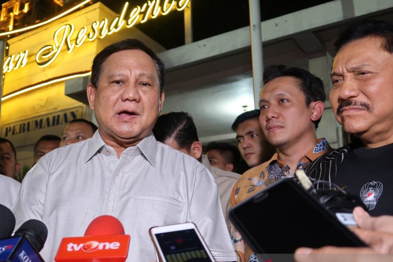 Hendropriyono dan Prabowo Subianto bertemu, bincangkan pemulihan Papua